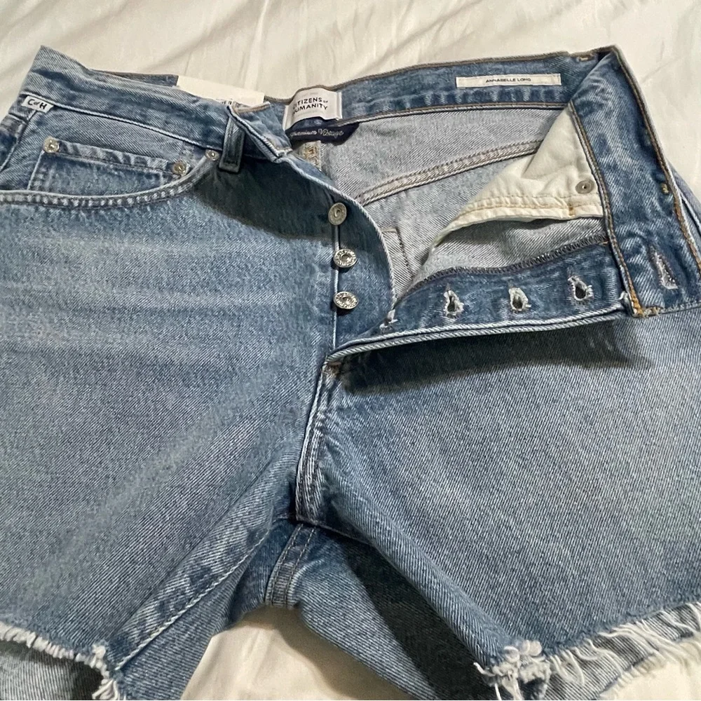 Citizens of Humanity Annabelle Long Vintage Relaxed Short in Gemini‎